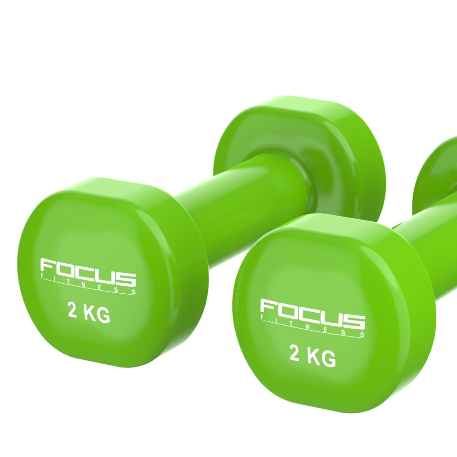 Vinyl Dumbbells - 2 x 2 kg 5/6