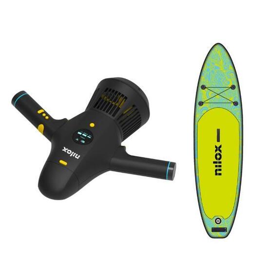 SUP gonfiabile elettrico Nilox Kahuna WAI con Waterscooter