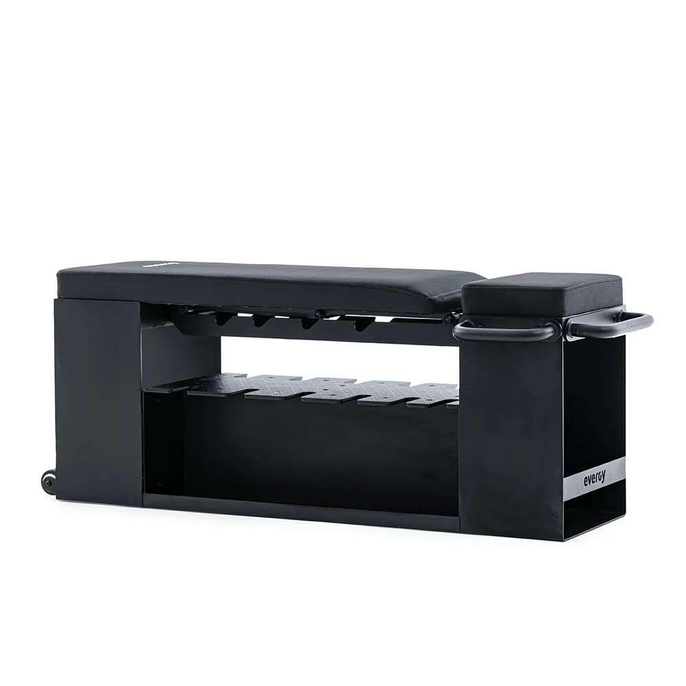 Hiit bench banco musculación multifunción evergy negro 2/7