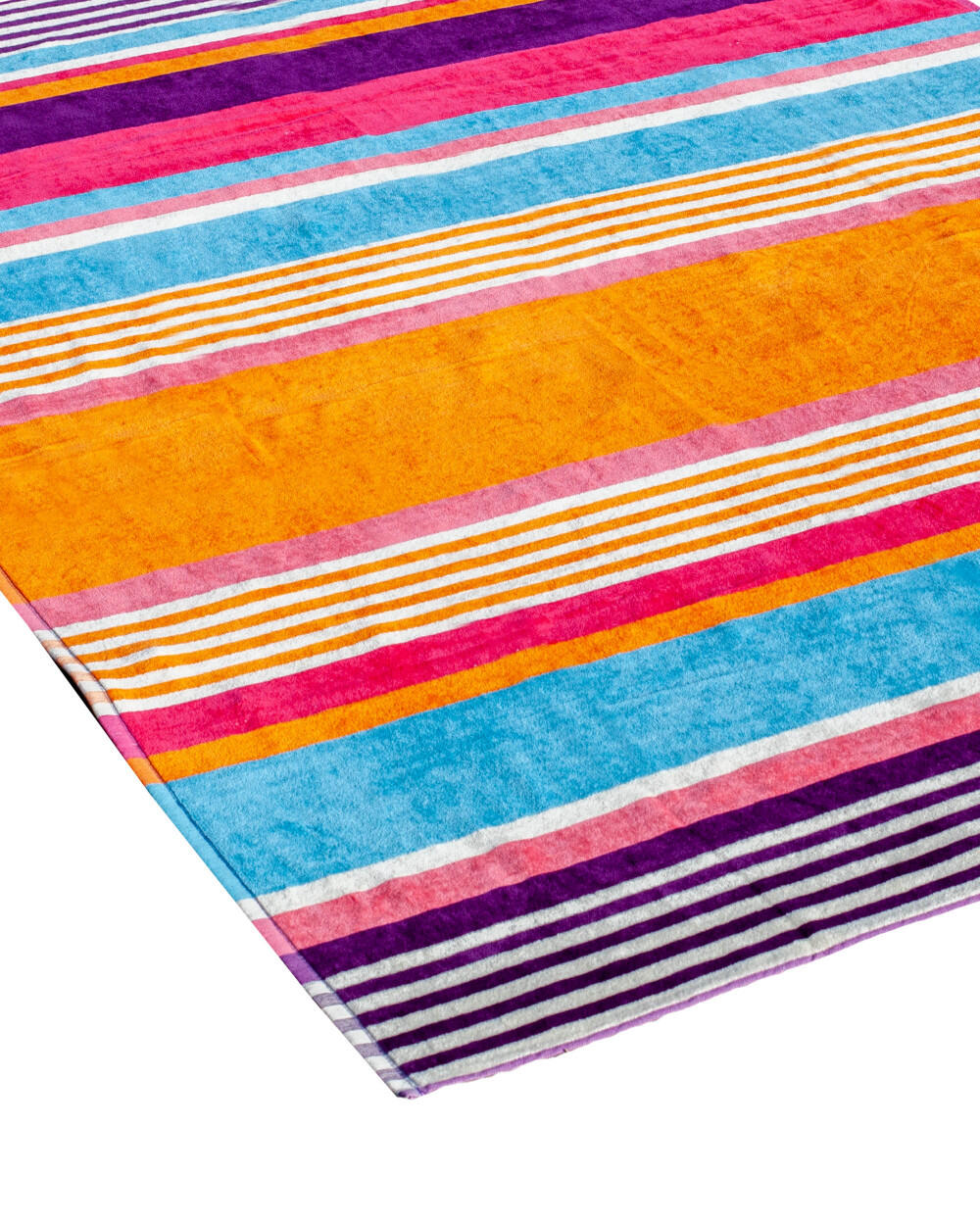 TOALLA JACQUARD ELEGANTE NARANJA - DOBLE 2/3