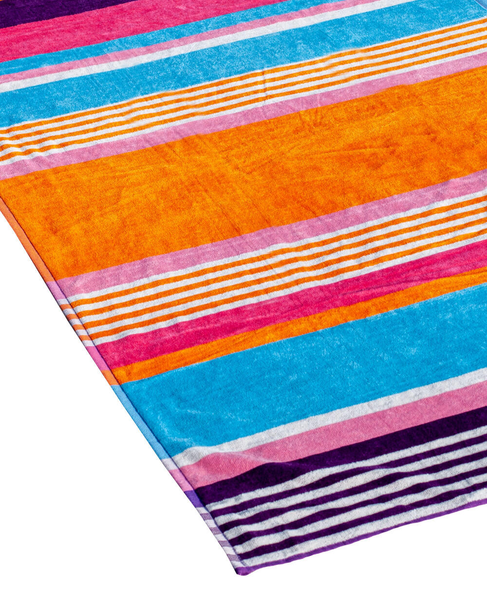 TOALLA JACQUARD ELEGANTE NARANJA 2/3