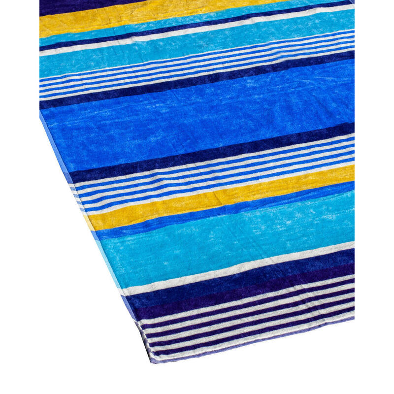SERVIETTE JACQUARD BLEU ÉLÉGANTE