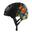 Skater- en fietshelm | Zwarte Bloem L (57-61 cm) | EN1078 gecertificeerd