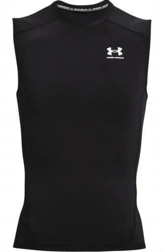 Under Armour Lycra Heatgear® Tanktop Voor Heren Zwart 5/5