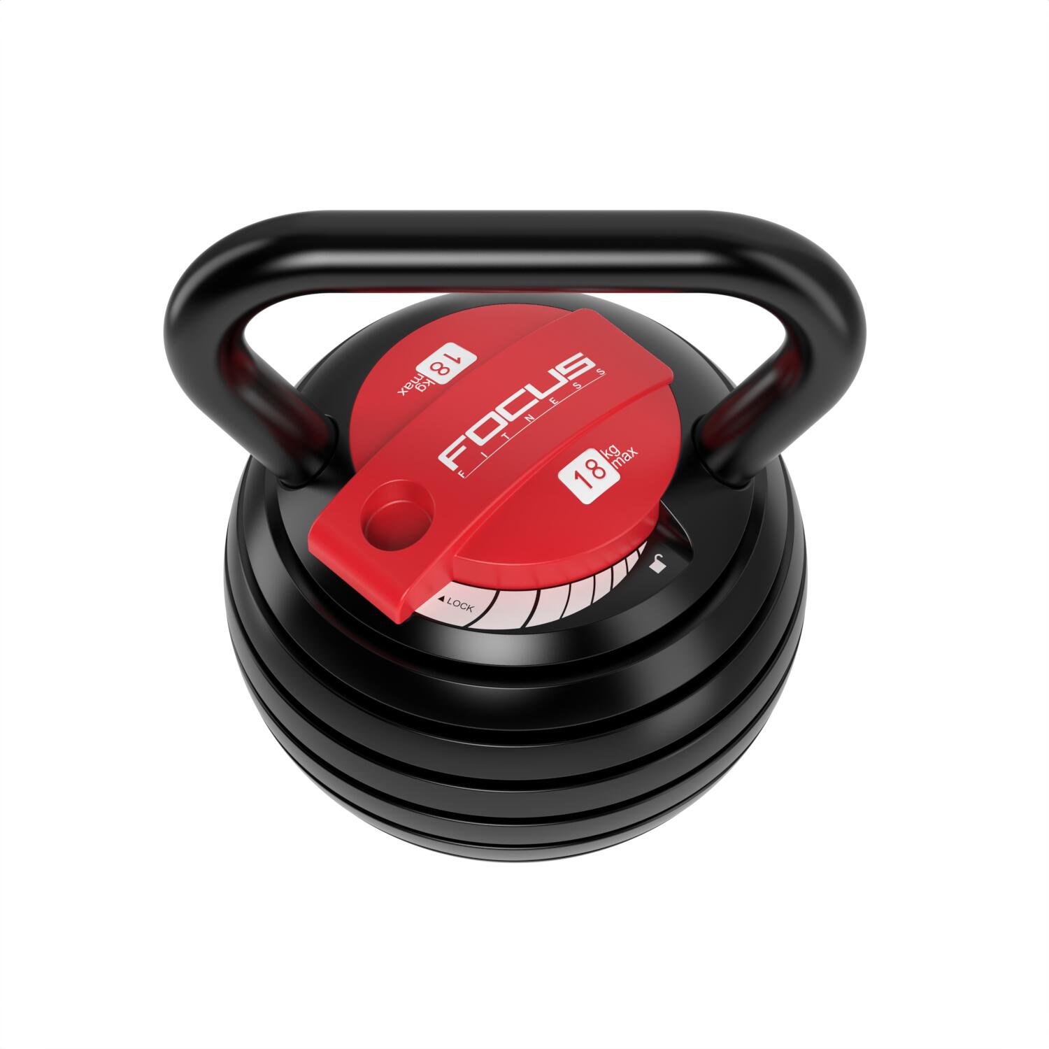 Kettlebell Verstelbaar - 3 t/m 18 kg 3/7
