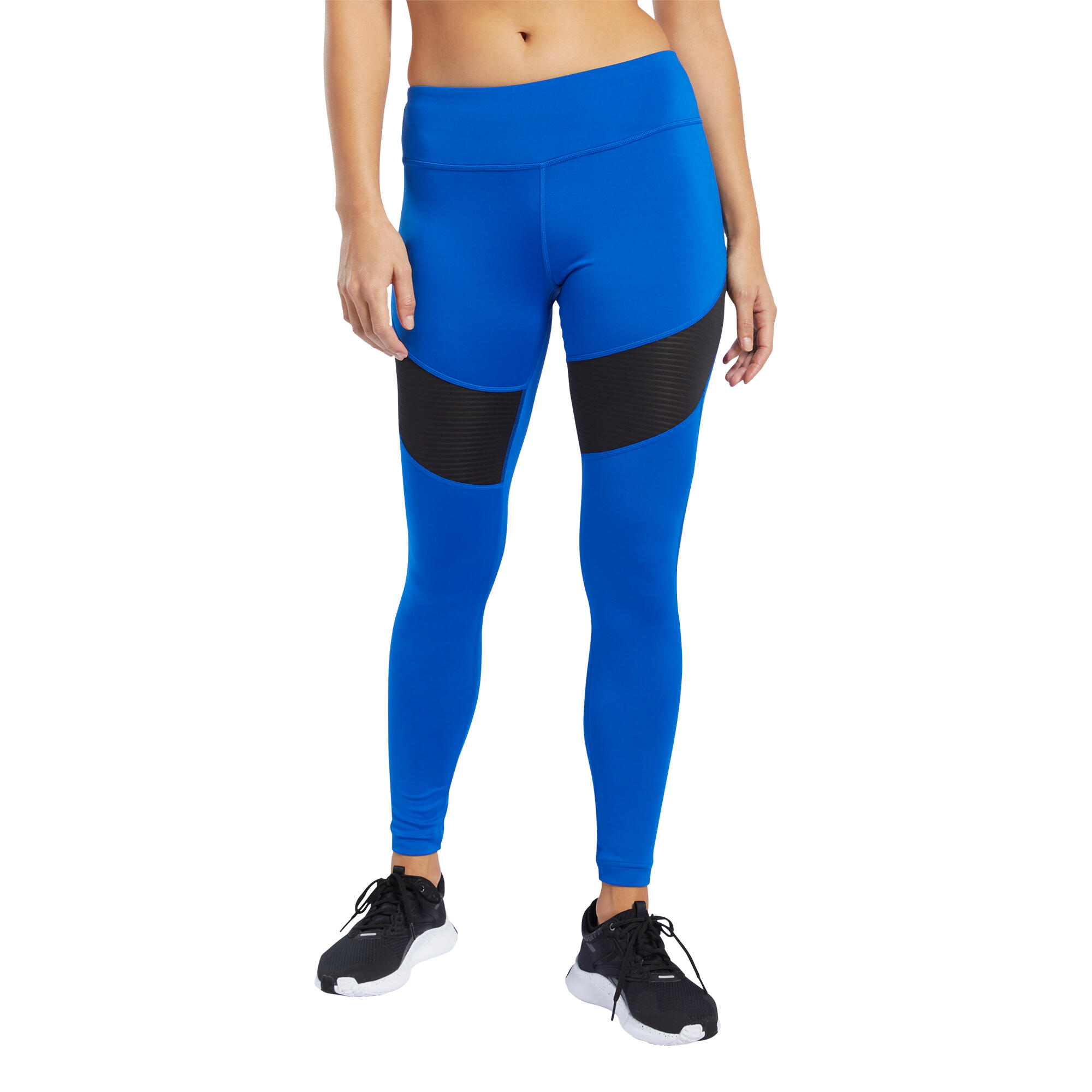 Spodnie do biegania damskie Reebok Wor Mesh Tight