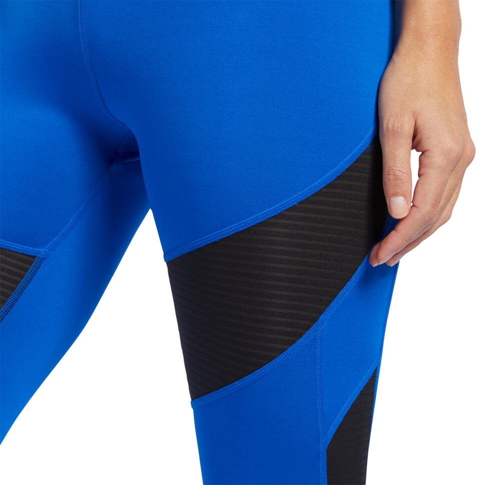 Spodnie do biegania damskie Reebok Wor Mesh Tight