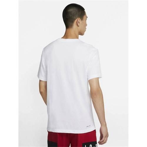 T-shirt Nike Jordan Jumpman, Blanc, Hommes 3/4