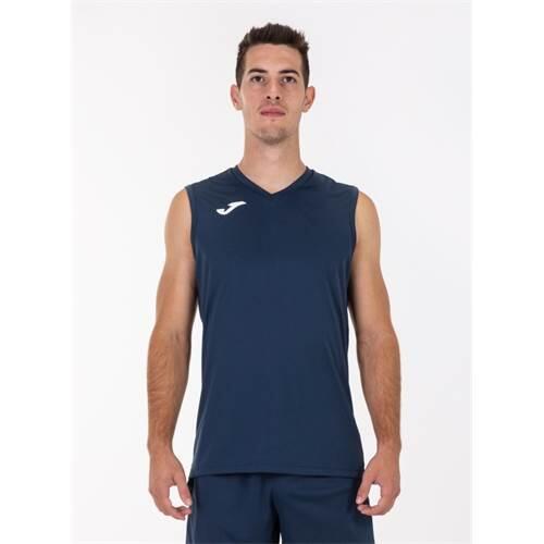 Camiseta Sin Mangas Baloncesto Hombre Joma Combi Marino 2/7