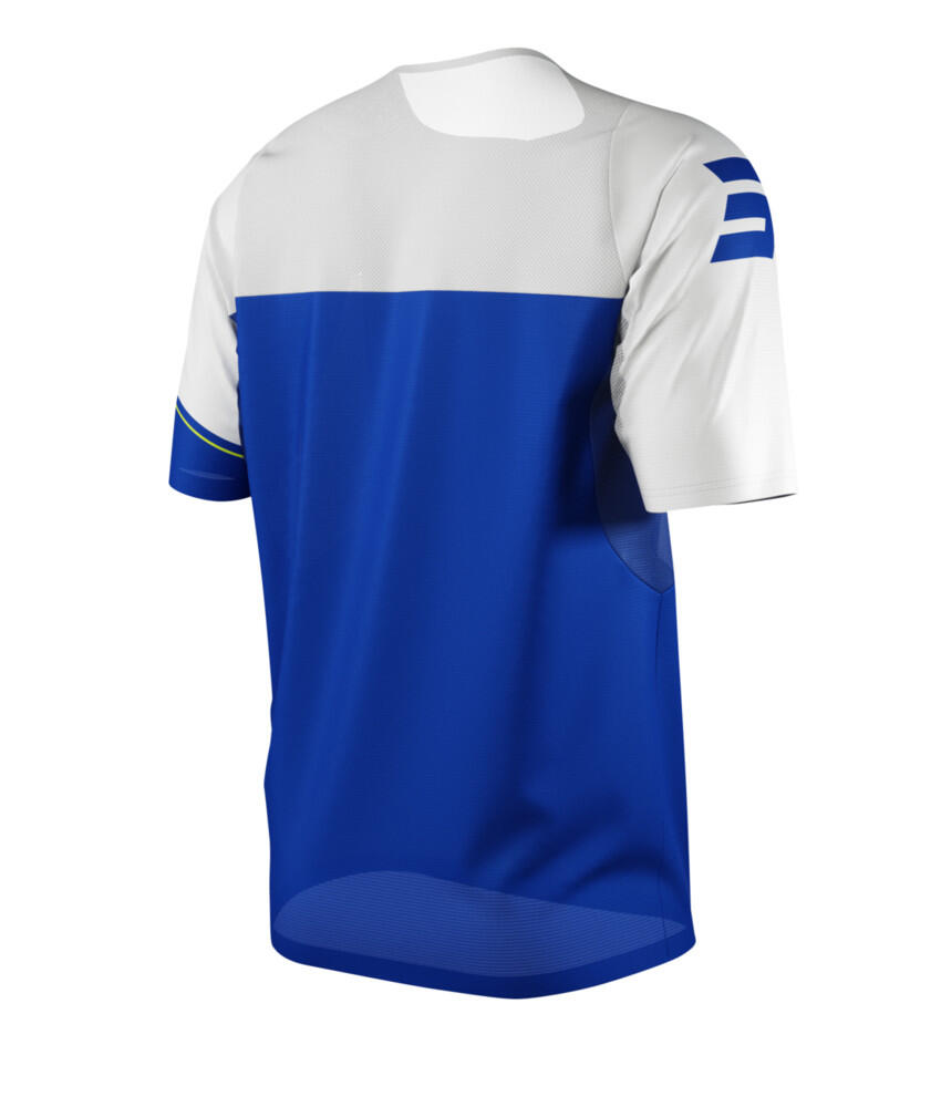 Maillot Manches Courtes Shot Revolt Bleu 2/3