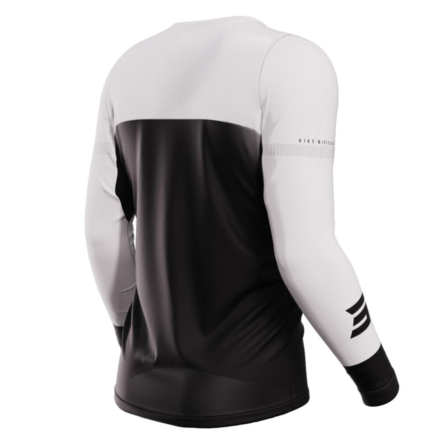 Maillot Manches Longues Shot Rogue Stok Blanc 2/4