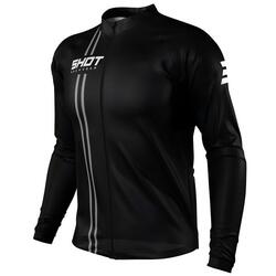 Maillot Manches Longues Shot Unlimited Zip Noir