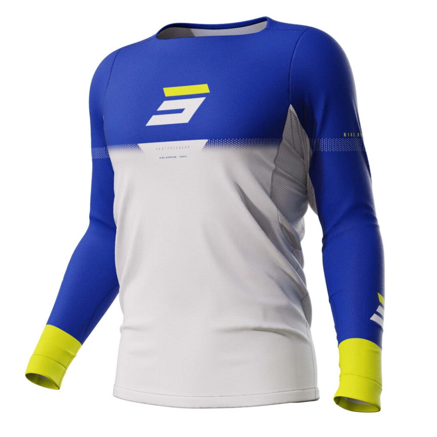 Camisola de manga comprida shot rogue stok azul - criança