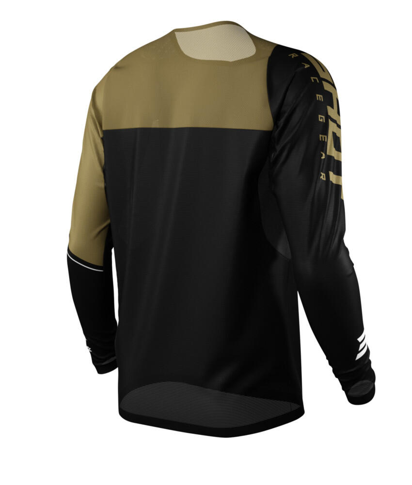 Camiseta de Manga Larga Shot Revolt Negro/Oro 2/5
