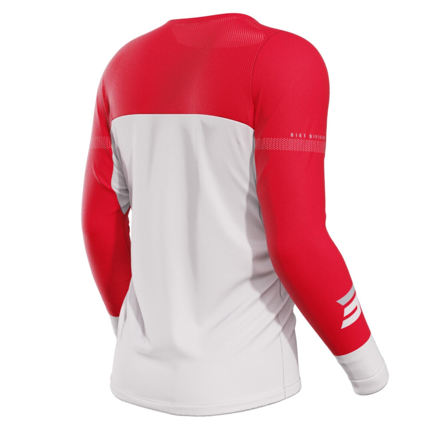 Maillot Manches Longues Shot Rogue Stok Rouge 2/4