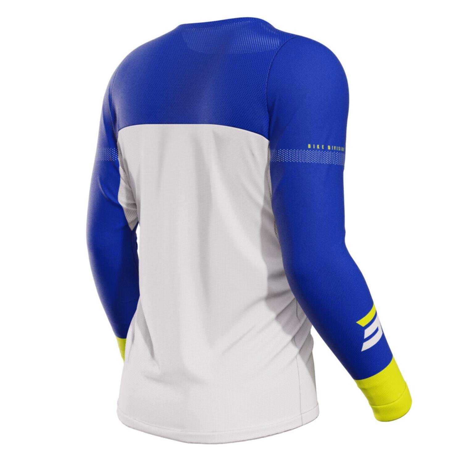 Maillot Manches Longues Shot Rogue Stok Bleu 2/4