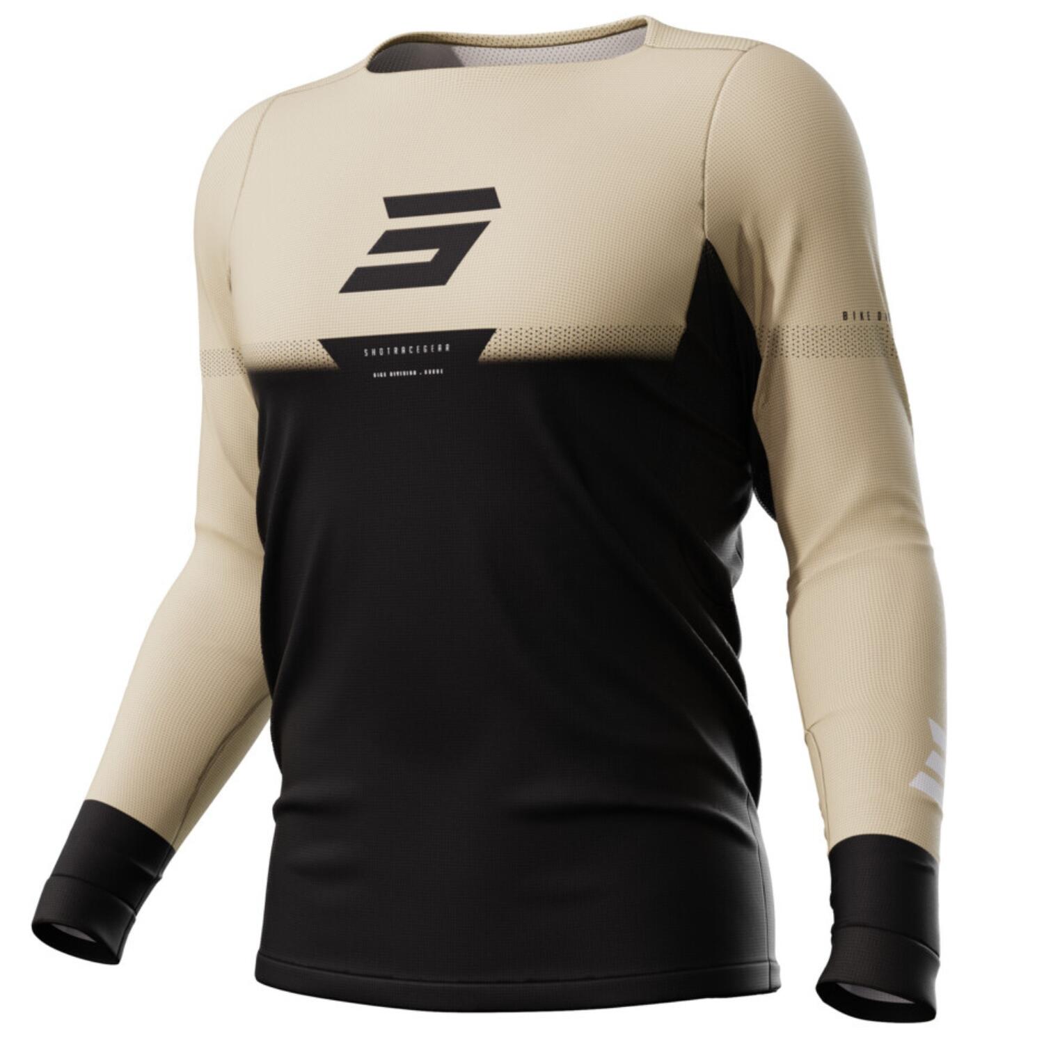 Camisola de manga comprida shot rogue stok areia