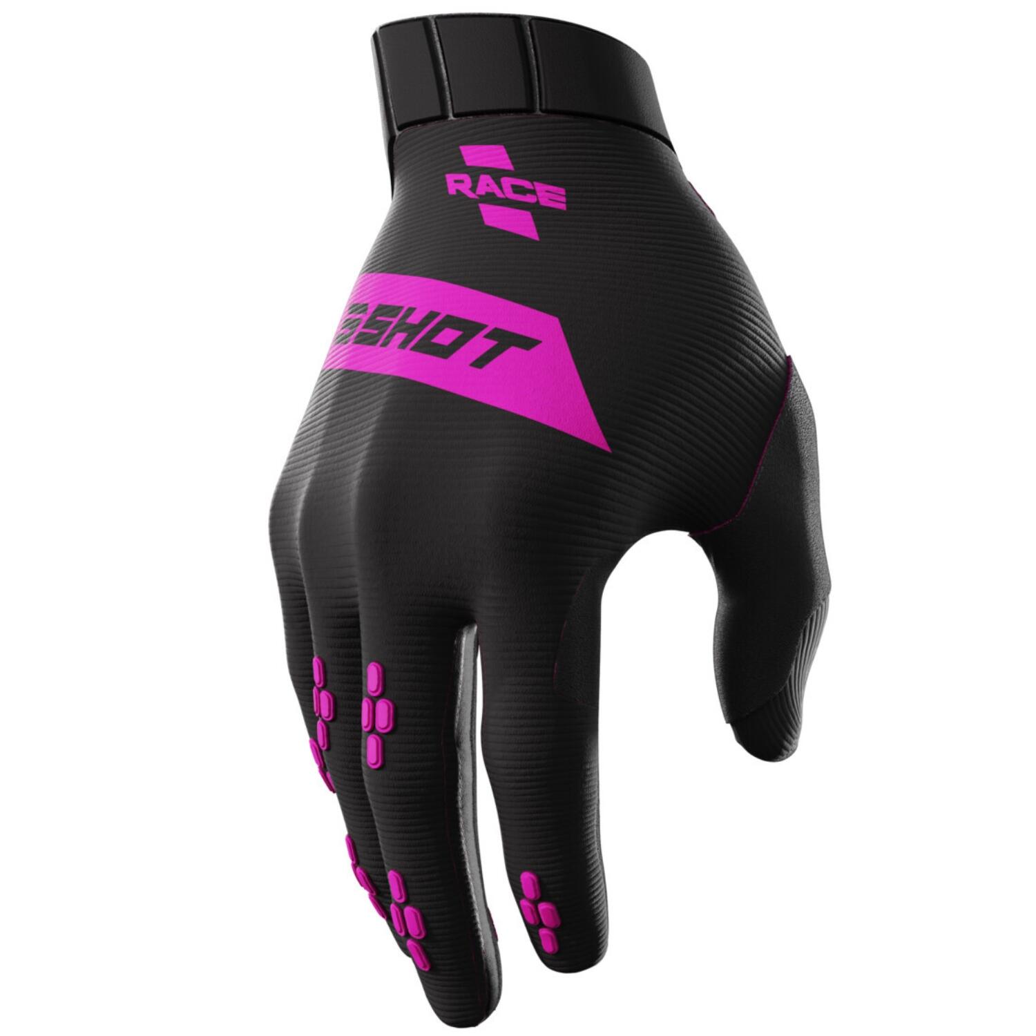 Shot Handschoenen Race Roze Volwassene 1/3