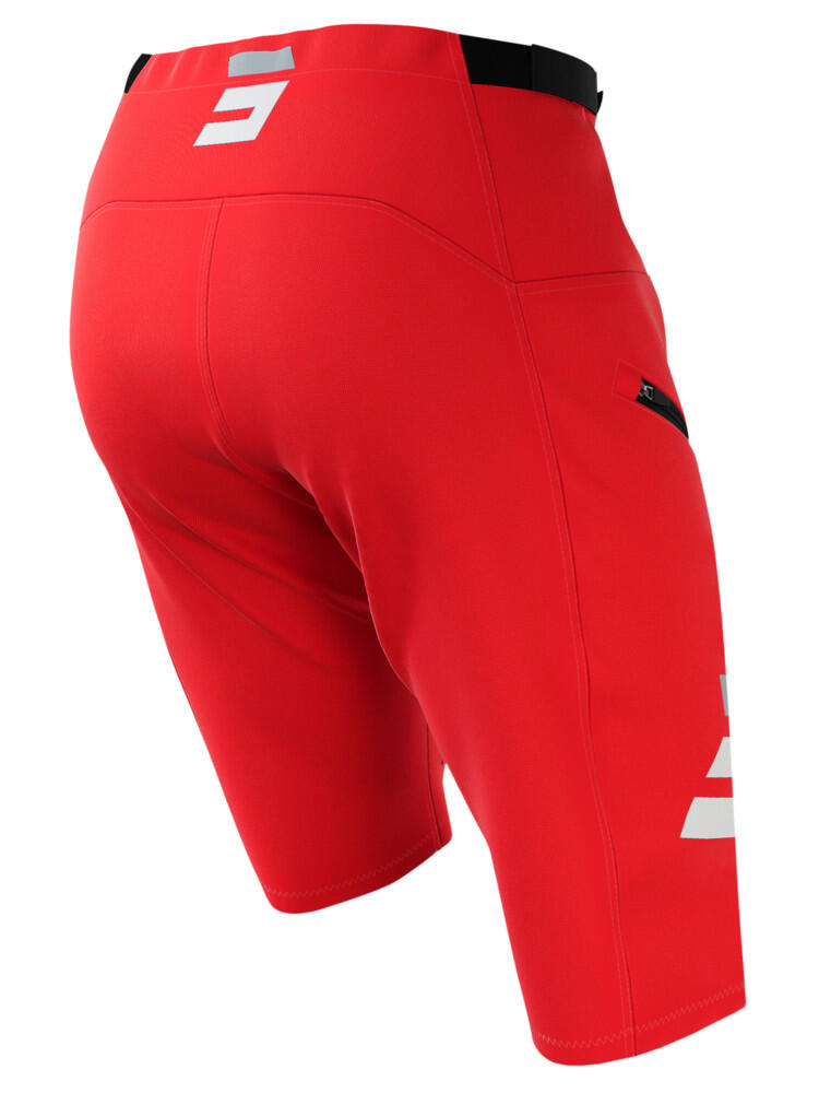Shot Rogue Revolt Shorts Rot 3/4
