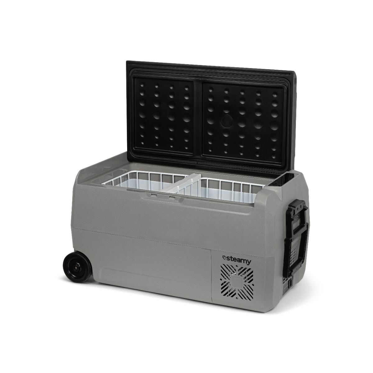Steamy-E Dual Zone 36, Elektrische Koelbox Op Wielen, 32L 3/7