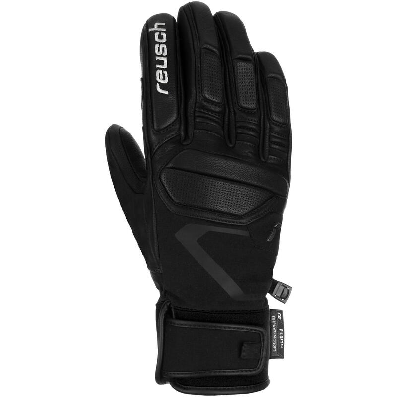 Lyžařské rukavice Reusch Pro RC Black/White 2024 pro dospělé