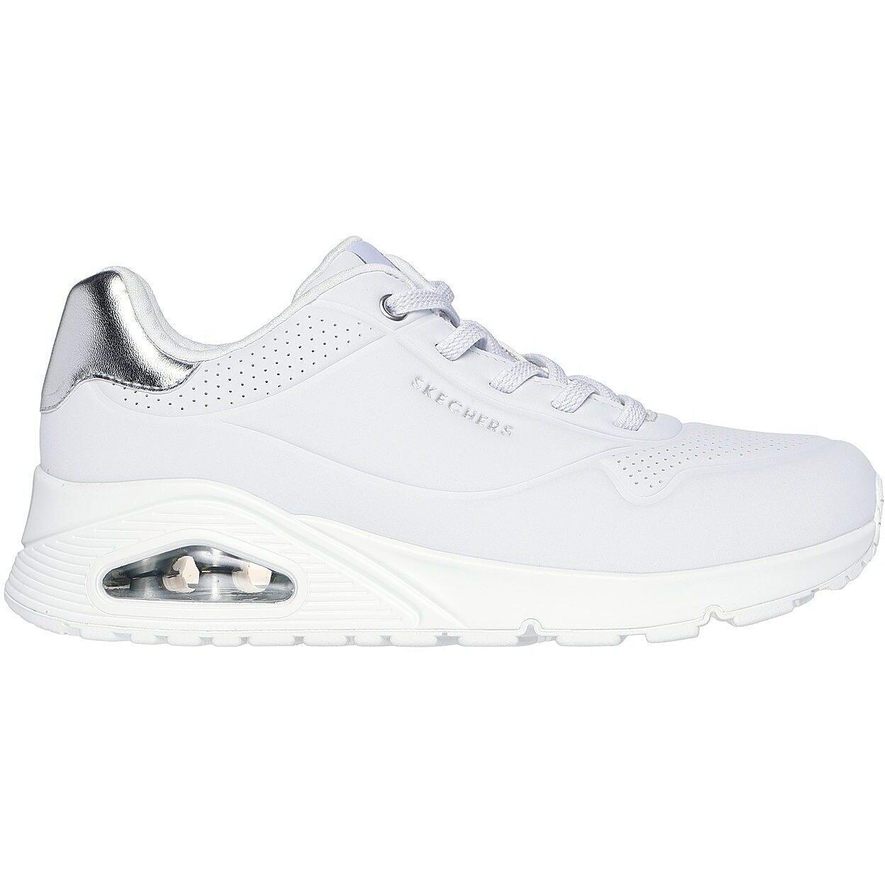 Sportschoenen Skechers Uno - Shimmer Away, Wit, Dames 4/7