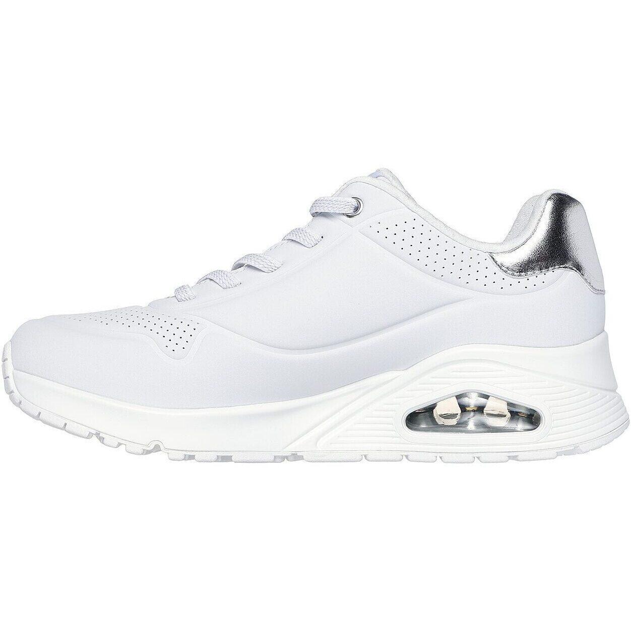 Sportschoenen Skechers Uno - Shimmer Away, Wit, Dames 3/7