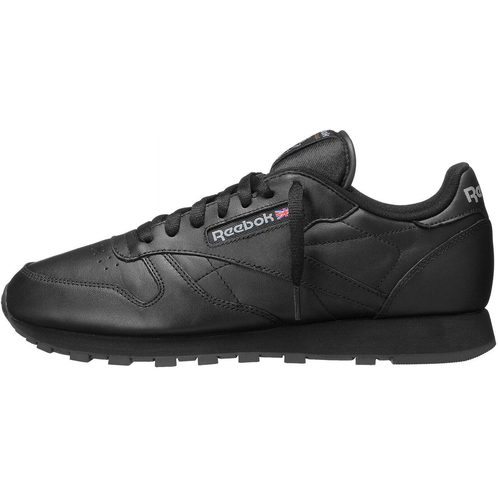 Baskets Reebok Classic Leather, Noir, Hommes 3/5