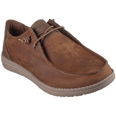 Sportschoenen skechers melson - ramilo, bruin, mannen