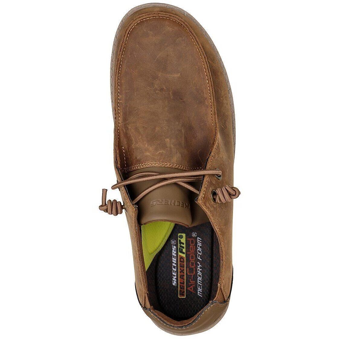 Baskets Skechers Melson - Ramilo, Marron, Hommes 2/5