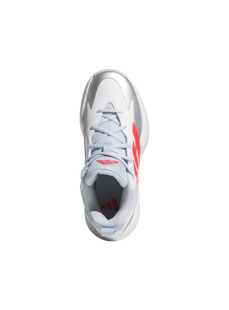 Chaussures de sport pour enfant Adidas Cross em up Blanc. 5/7