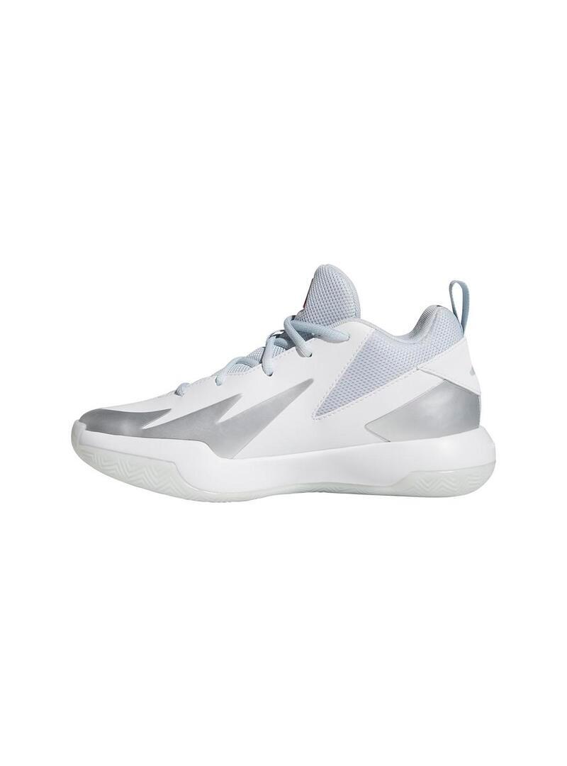 Chaussures de sport pour enfant Adidas Cross em up Blanc. 2/7