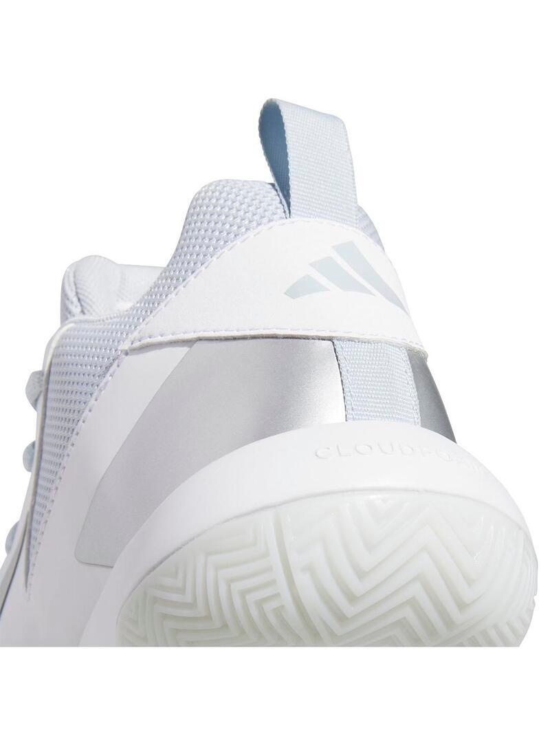 Chaussures de sport pour enfant Adidas Cross em up Blanc. 4/7