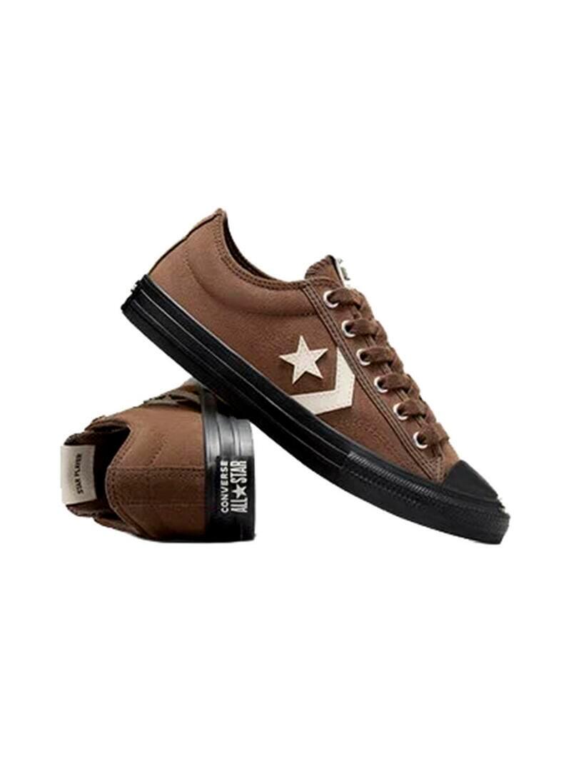 Zapatilla para Hombre Converse Star player 76 suede  Marrón 6/6