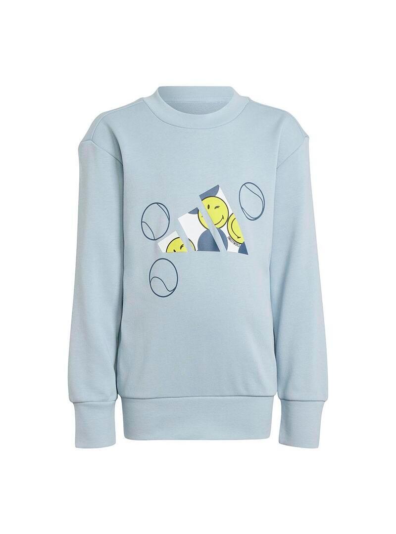 Conjunto para Niño Adidas X smileyword Azul 2/7