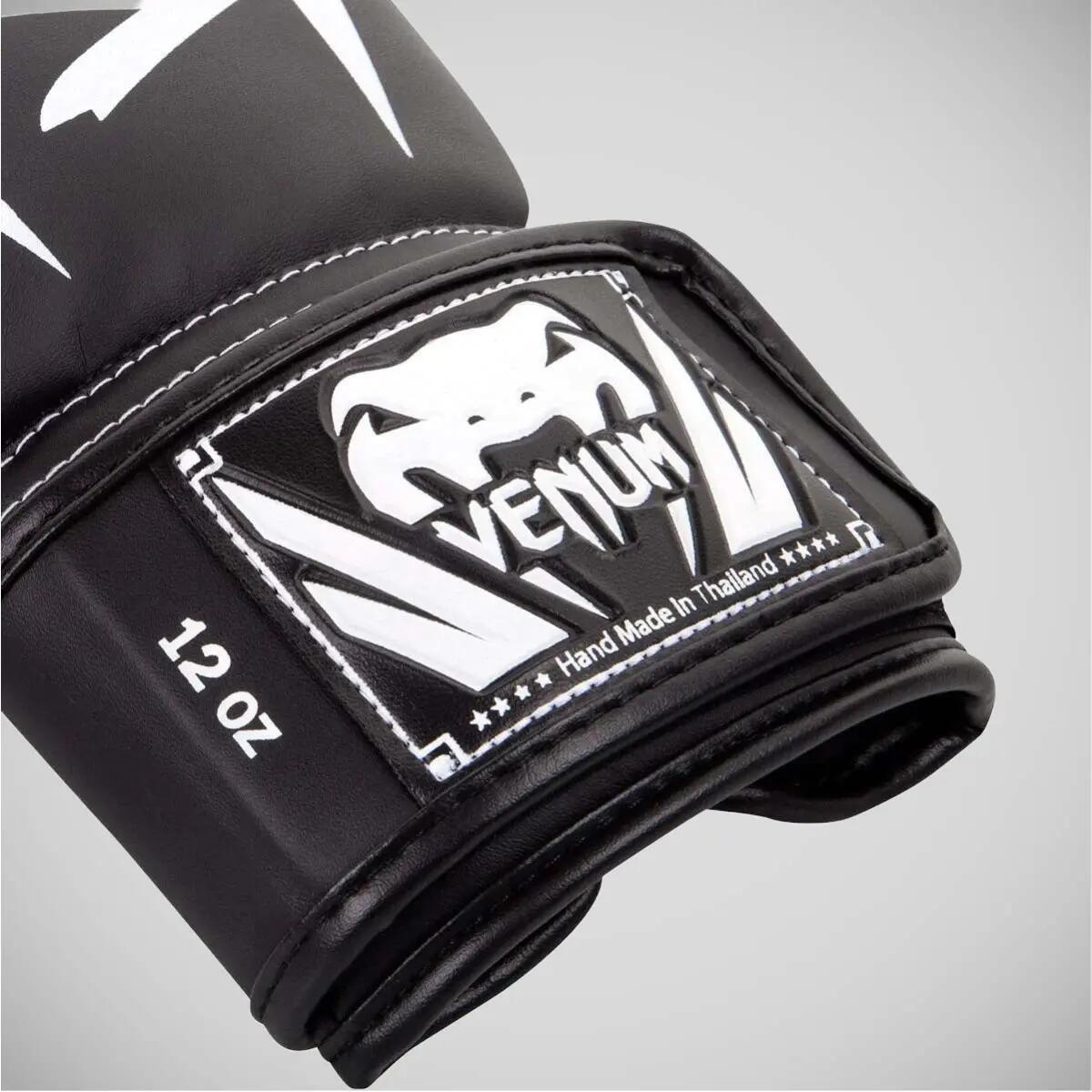 Venum Elite bokshandschoenen zwart/wit 14oz 2/4