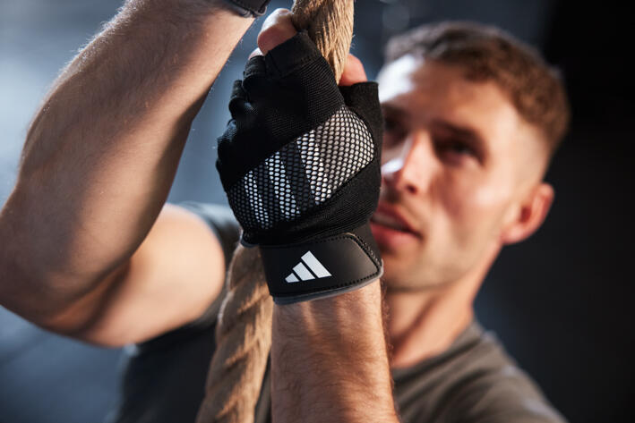 Adidas - Performance Trainingshandschoenen - Grijs 6/7