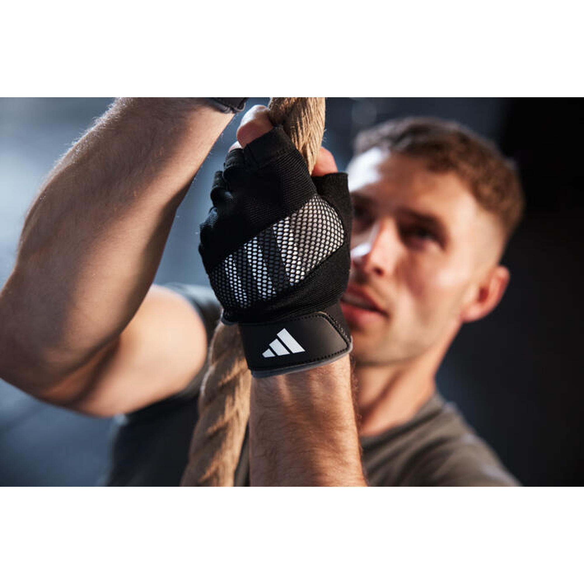 Mănuși de antrenament - Adidas - Mănuși de antrenament performante - Albastre