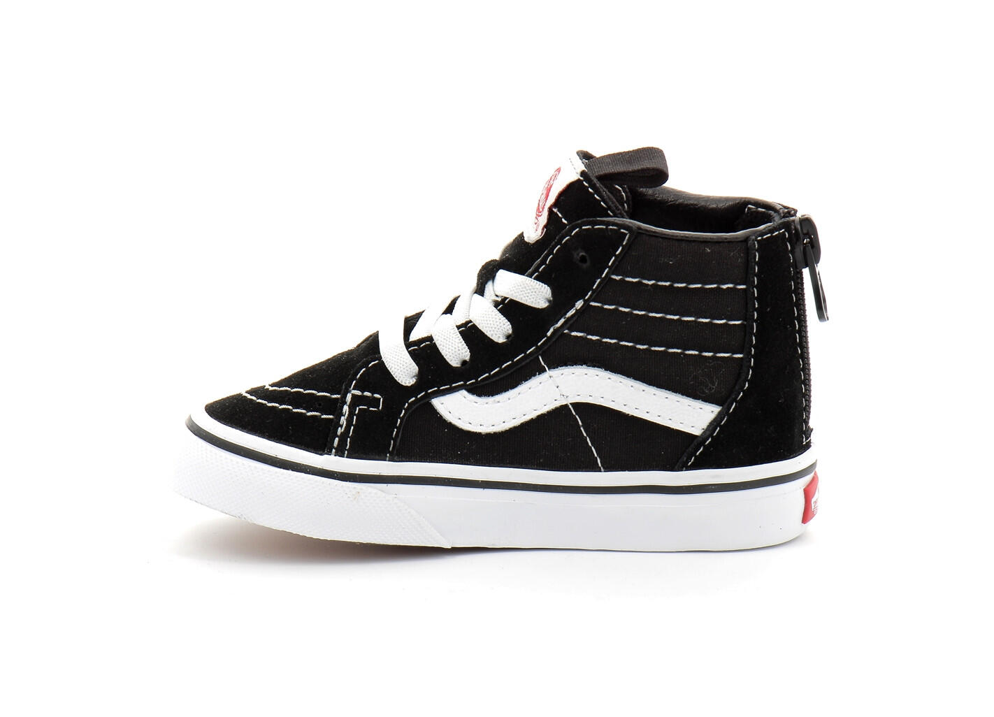 Sapatilha para criança Vans Sk8-hi zip preta 3/7