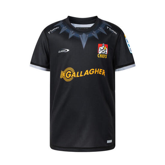 Camiseta De Calentamiento Chiefs Black Panther Niño Marvel X Classic