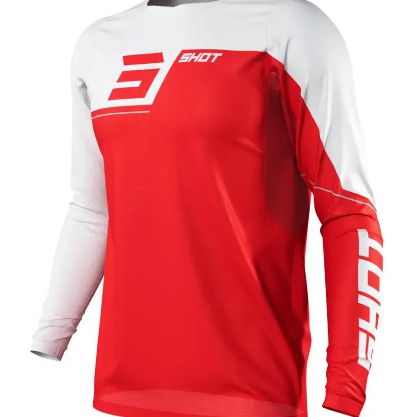 Shot Rogue Rogue Revolt Long Sleeve Jersey Red / White