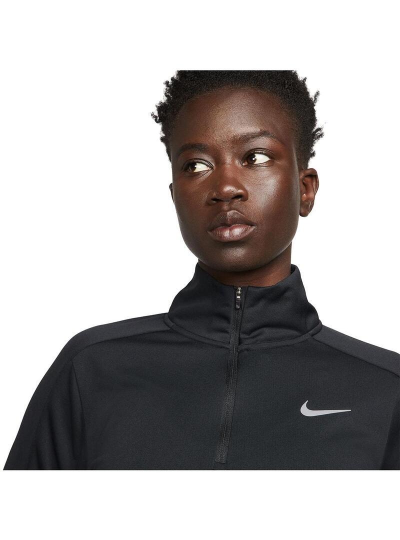 Damskie koszulka z długim rękawem DRI-FIT 1/2-ZIP P 3/5