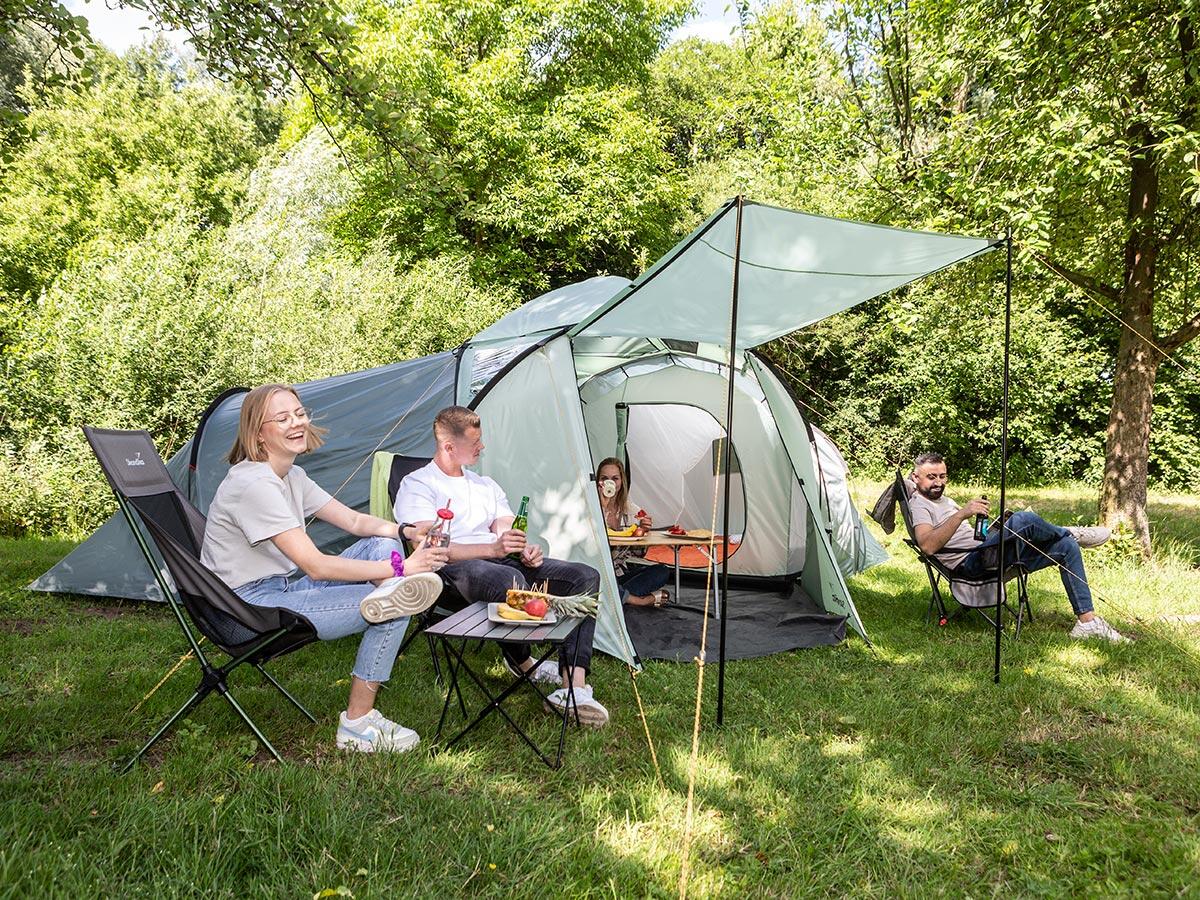 Gebraucht - Campingstuhl - Compact - bis 150 kg - klein - SEHR GUT 5/9