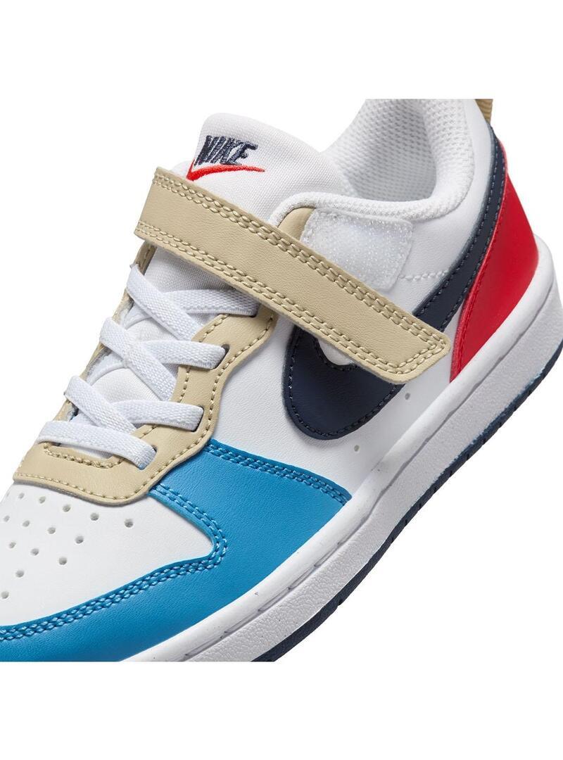Zapatilla para Niño Nike Court borough low recraft Blanco 3/7