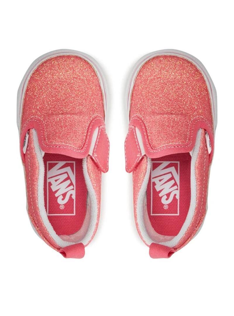 Zapatilla para Niña Vans Slip-on Rosa 4/6