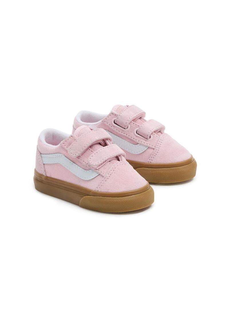 Zapatilla para Niña Vans Old skool Rosa 4/4