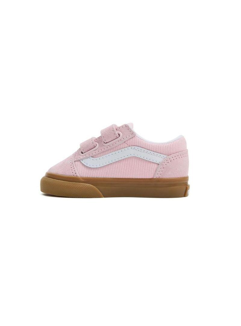 Zapatilla para Niña Vans Old skool Rosa 2/4