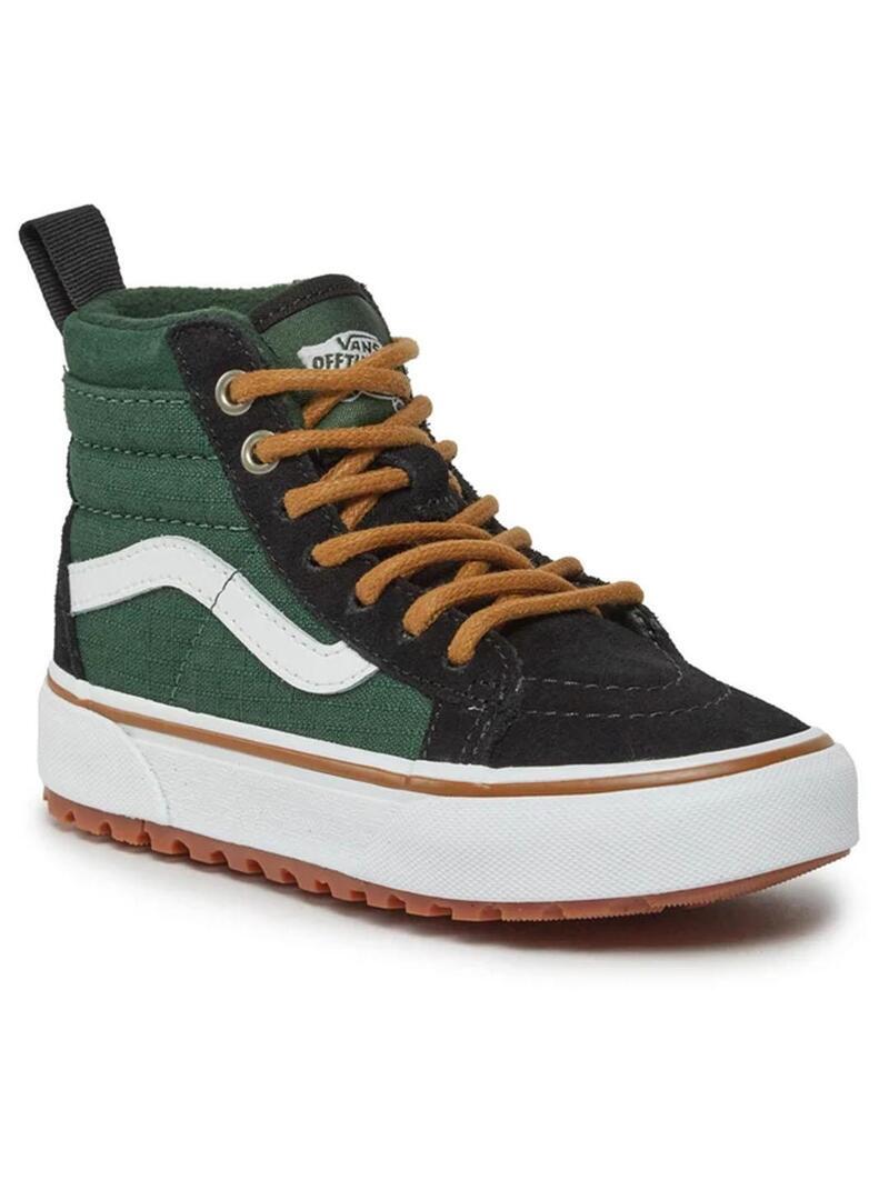 Zapatilla para Hombre Vans Sk8-hi zip Verde 4/6