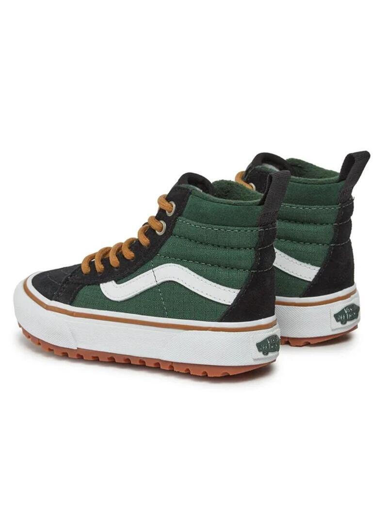 Zapatilla para Hombre Vans Sk8-hi zip Verde 5/6