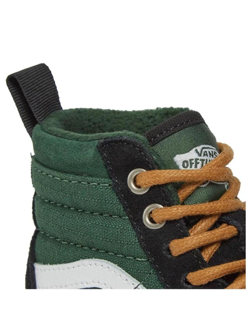 Zapatilla para Hombre Vans Sk8-hi zip Verde 3/6